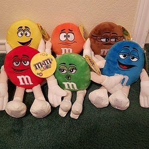 Set of 6 M&M Plush